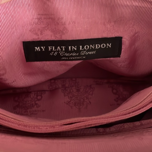 [My Flat in London] UPDATE:Tapestry handbag with rhinestone crown and bag charms - Picture 6 of 9